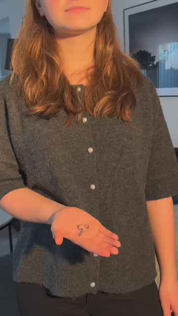 Ring med bricka puss / kram